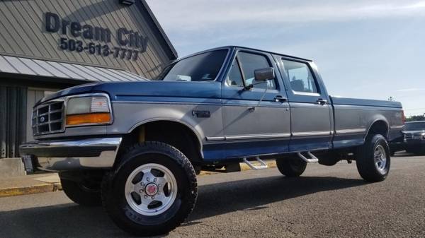 1994 Ford F350 Crew Cab Diesel 4x4 Long Bed for sale in Portland, OR – photo 9