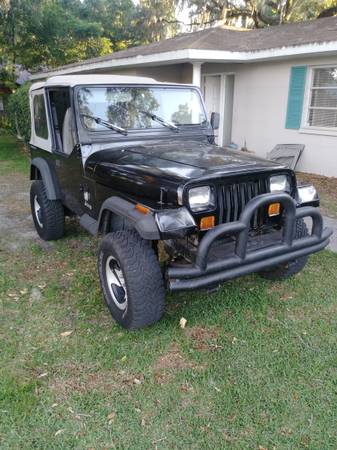 1991 Jeep Wrangler YJ totally rust free for sale in Lakeland, FL – photo 3