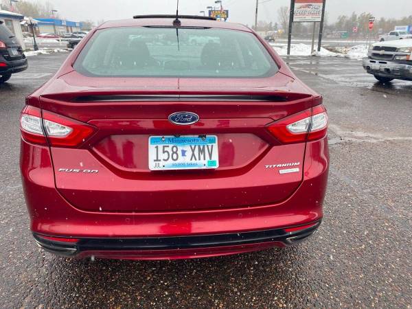 2014 Ford Fusion Titanium 4dr Sedan - cars & trucks - by dealer -... for sale in St Francis, MN – photo 6