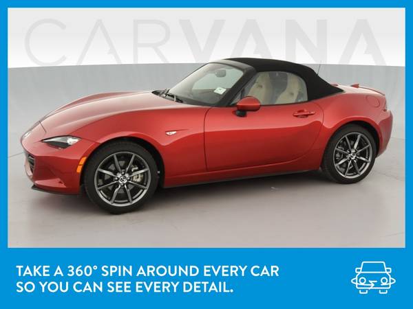 2017 MAZDA MX5 Miata Grand Touring Convertible 2D Convertible Red for sale in Ithaca, NY – photo 3