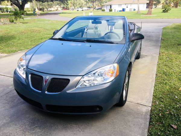 2007 Pontiac G6 convertible hardtop - cars & trucks - by owner -... for sale in Englewood, FL – photo 2