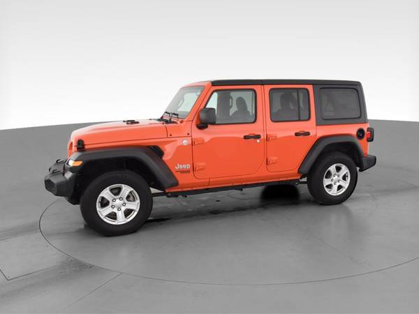 2020 Jeep Wrangler Unlimited Sport S Sport Utility 4D suv Orange - -... for sale in Washington, District Of Columbia – photo 4