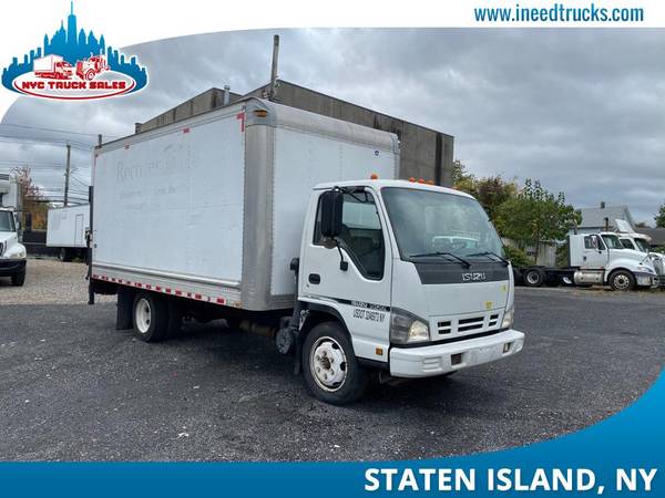 2007 ISUZU NQR 16' FEET DIESEL BOX TRUCK LIFT GATE LOW MILES -maryland for sale in Staten Island, District Of Columbia – photo 3