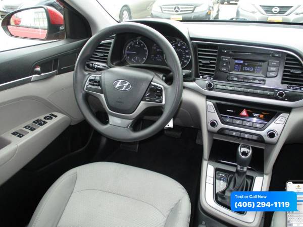 2017 Hyundai Elantra SE 4dr Sedan 6A (US) $0 Down WAC/ Your Trade -... for sale in Oklahoma City, OK – photo 24