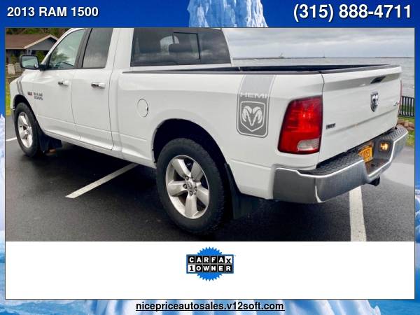 2013 Ram 1500 4WD Quad Cab 140.5" SLT - cars & trucks - by dealer -... for sale in new haven, NY – photo 7
