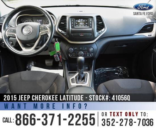 2015 Jeep Cherokee Latitude Cruise - Touchscreen - Remote for sale in Alachua, FL – photo 15