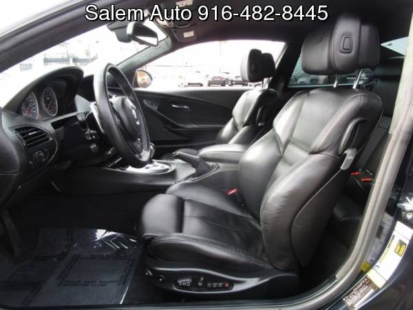 2009 BMW M6 - NAVI - FRONT/BACK SENSORS - HEATED SEATS - V10 -... for sale in Sacramento , CA – photo 7