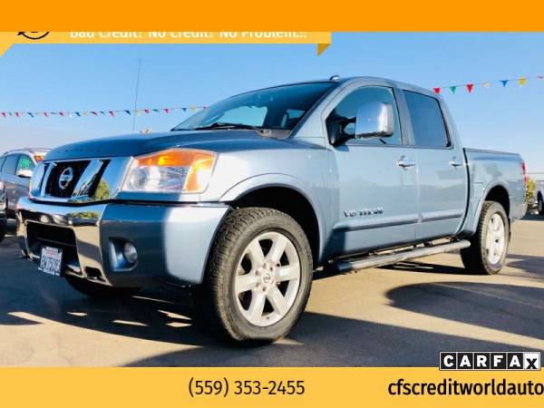 2010 Nissan Titan SE 4x4 4dr Crew Cab SWB Pickup with - cars &... for sale in Fresno, CA – photo 2