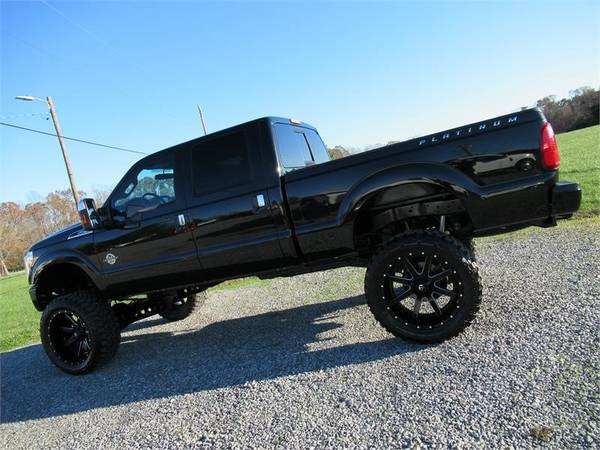 2015 FORD F250 SUPER DUTY PLATINUM, Black APPLY ONLINE->... for sale in Summerfield, NC – photo 2
