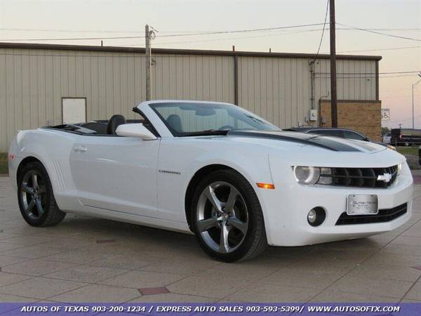 2013 Chevrolet Chevy Camaro LT LT 2dr Convertible w/2LT - cars &... for sale in Tyler, TX – photo 3