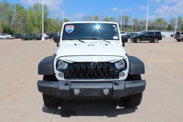 2015 Jeep Wrangler Sport suv White - - by dealer for sale in Fort Madison, IA – photo 3