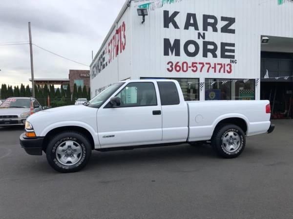 2002 Chevrolet S-10 Ext Cab 3Dr 4WD 143,000 Miles V6 Auto Air - cars... for sale in Longview, OR – photo 3