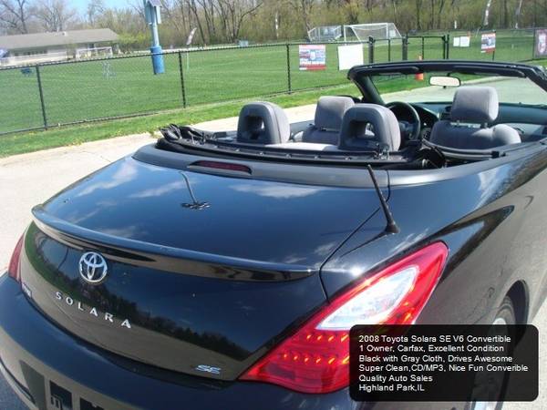 2008 Toyota Camry Solara SE Convertible - - by dealer for sale in Highland Park, IL – photo 19