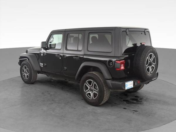 2020 Jeep Wrangler Unlimited Sport S Sport Utility 4D suv Black - -... for sale in Palmdale, CA – photo 7