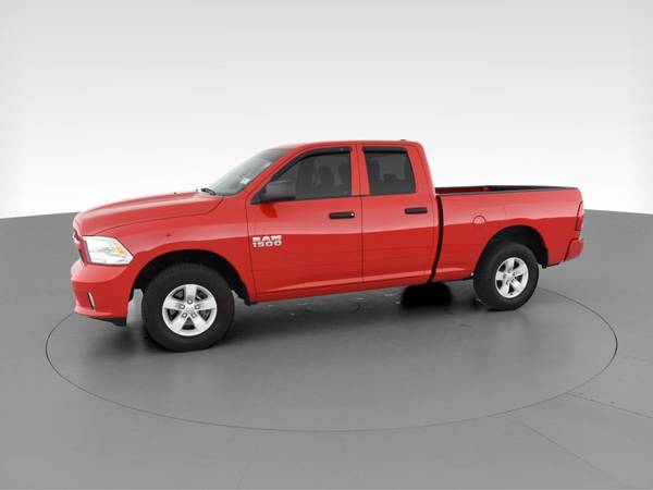 2017 Ram 1500 Quad Cab Express Pickup 4D 6 1/3 ft pickup Red -... for sale in Youngstown, OH – photo 4