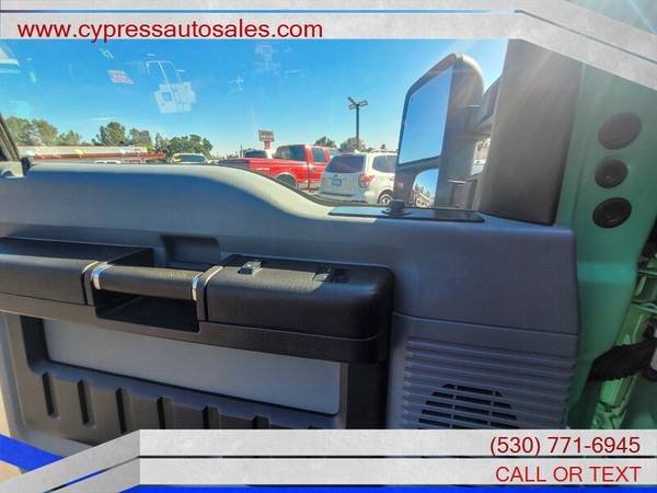 2011 FORD F350 4WD WITH UTILITY BOX LOW MILES - - by for sale in Auburn , CA – photo 13