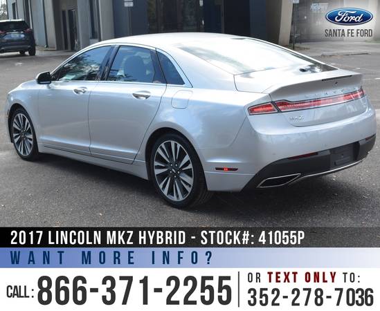 2017 LINCOLN MKZ HYBRID SELECT Bluetooth, SYNC, Touchscreen for sale in Alachua, FL – photo 5