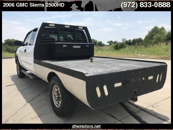2006 GMC Sierra 2500HD 4WD SLE1 Ext Cab 143.5" WB for sale in Lewisville, TX – photo 3