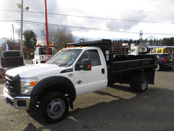 2014 Ford Super Duty F-550 DRW 11 FOOT DUMP TRUCK, 4X4, DIESEL **... for sale in south amboy, OH – photo 4