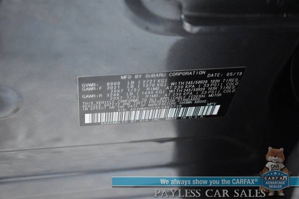 2019 Subaru Ascent Premium / AWD / Eye Sight Pkg / Heated Seats /... for sale in Anchorage, AK – photo 21