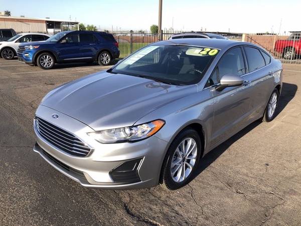 2020 Ford Fusion SE Silver - - by dealer - vehicle for sale in Glendale, AZ – photo 6