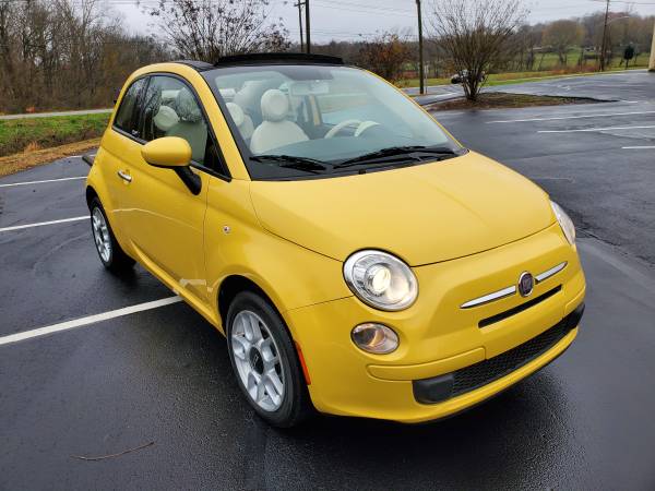 2013 Fiat 500c Convertible - cars & trucks - by dealer - vehicle... for sale in Newton, NC – photo 9