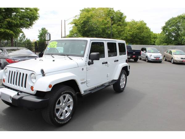 2013 Jeep Wrangler Unlimited 4WD 4dr Sahara - - by for sale in Albany, OR – photo 4