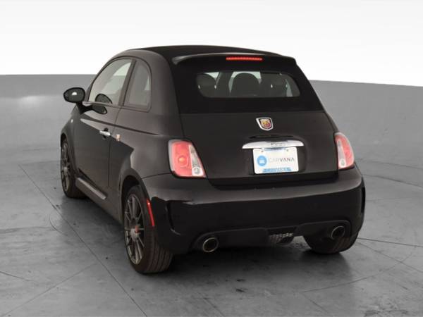 2015 FIAT 500 Abarth Cabrio Cabriolet 2D Convertible Black - FINANCE... for sale in Long Beach, CA – photo 8