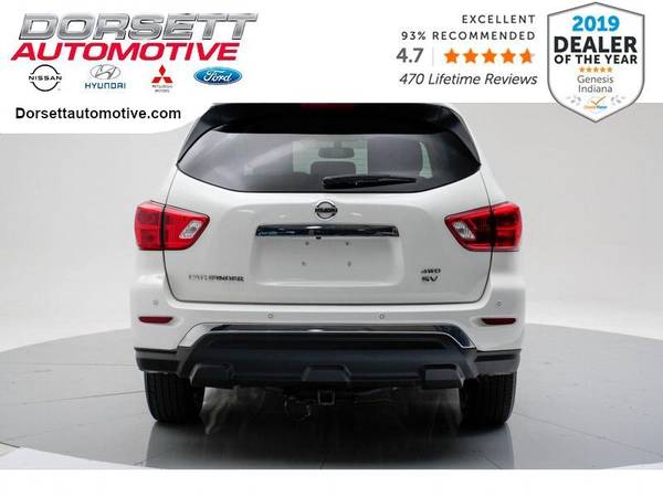 2018 Nissan Pathfinder hatchback Glacier White - cars & trucks - by... for sale in Terre Haute, IN – photo 7