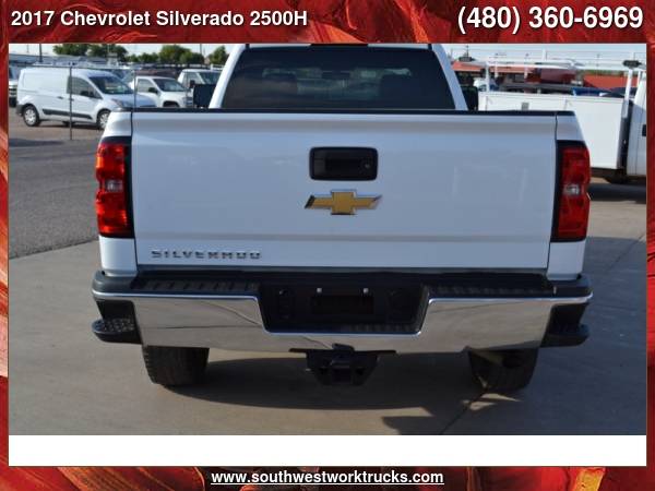 2017 Chevrolet Silverado 2500HD 2WD Double Cab Long Bed Work Truck -... for sale in mesa, TX – photo 6