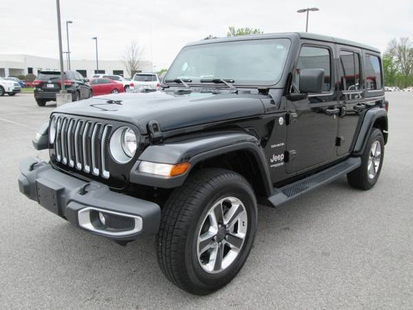 2020 Jeep Wrangler Unlimited Sahara suv Black Clearcoat - cars & for sale in ROGERS, AR – photo 9