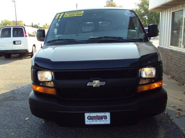 2011 Chevrolet Express Passenger AWD 1500 135 1LS - cars & trucks -... for sale in waite park, WI – photo 12