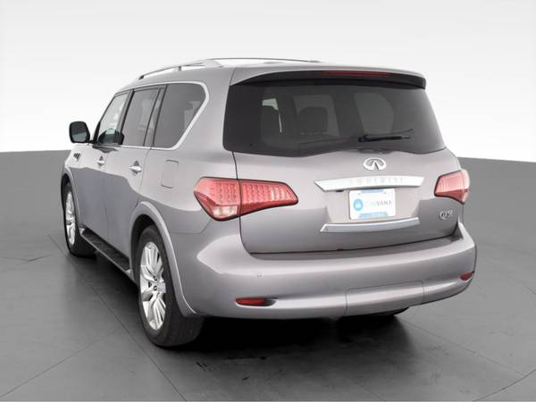 2012 INFINITI QX QX56 Sport Utility 4D suv Silver - FINANCE ONLINE -... for sale in Washington, District Of Columbia – photo 8