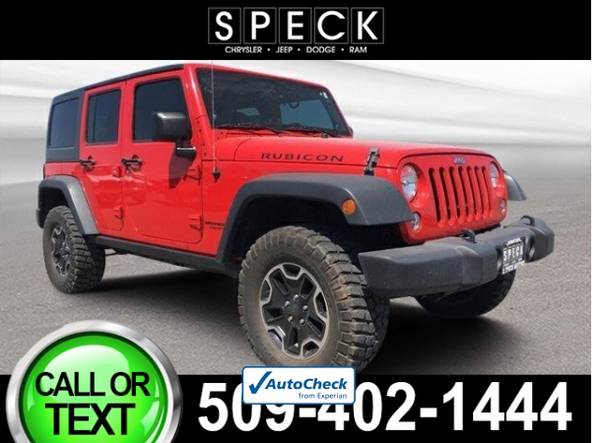 2014 Jeep Wrangler Unlimited Rubicon with for sale in Grandview, WA