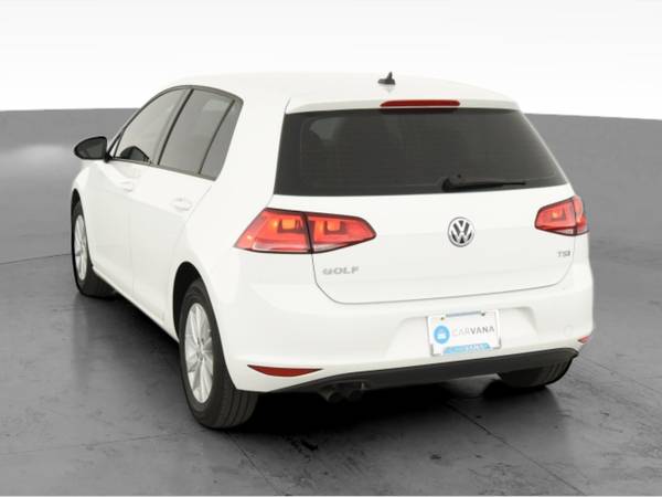 2017 VW Volkswagen Golf TSI S Hatchback Sedan 4D sedan White -... for sale in Columbus, GA – photo 8
