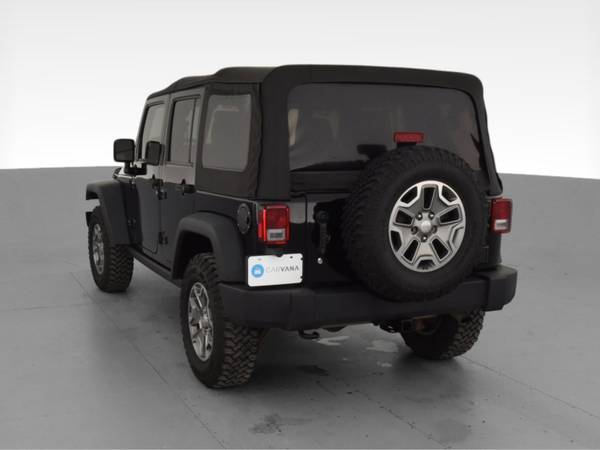 2015 Jeep Wrangler Unlimited Rubicon Sport Utility 4D suv Black - -... for sale in Memphis, TN – photo 8