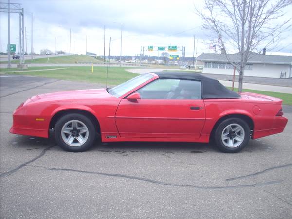 1989 Camaro RS Conv - - by dealer - vehicle for sale in Eau Claire, WI – photo 3