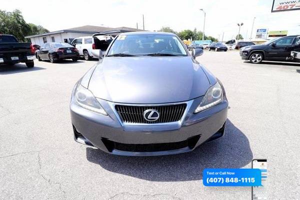 2012 Lexus IS 250 RWD - Call/Text - - by dealer for sale in Kissimmee, FL – photo 3