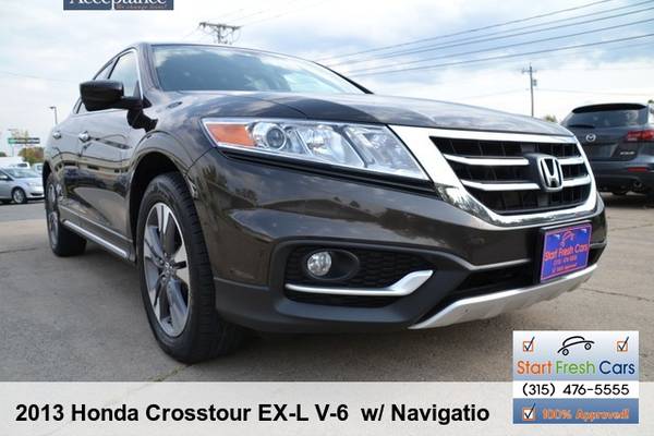 2013 HONDA CROSSTOUR EX-L V-6 W/ NAVIGATION - cars & trucks - by... for sale in Syracuse, NY – photo 7