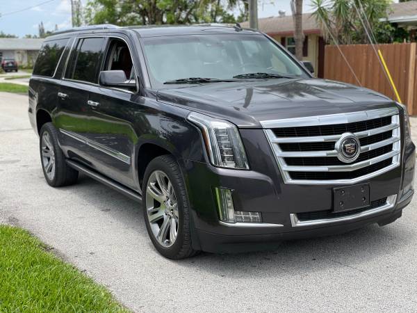 2015 Cadillac Escalade ESV Luxury 4x4 - - by dealer for sale in Hollywood, FL – photo 3