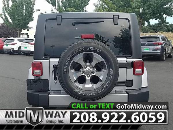2018 Jeep Wrangler Unlimited Sahara - SERVING THE NORTHWEST FOR OVER... for sale in Post Falls, ID – photo 4