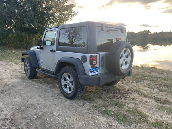 2010 Jeep Wrangler - Grey Sport 2D, 112k miles, automatic - cars & for sale in Colchester, CT – photo 4