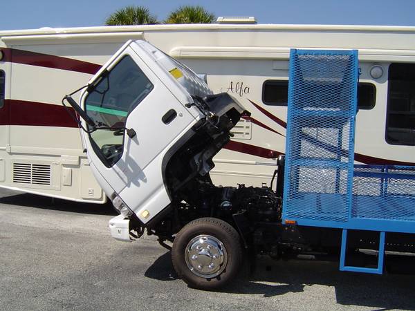 07 Lawn truck Chevy Isuzu NPR commercial landscaping box $12995 for sale in Cocoa, FL – photo 17