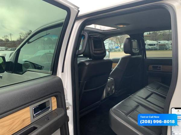 2011 Ford F-150 F150 F 150 Lariat 4x4 4dr SuperCrew Styleside 5 5 for sale in Garden City, ID – photo 14