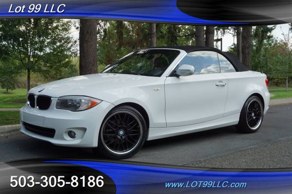 2012 BMW 1 Series 128i Convertible **RED INTERIOR** Navigation Heated for sale in Milwaukie, OR – photo 2