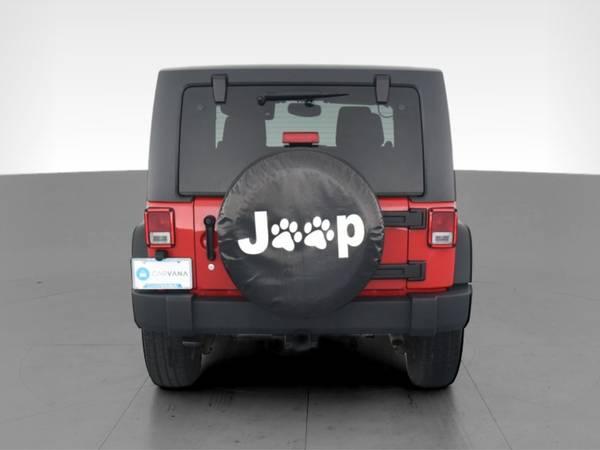 2014 Jeep Wrangler Sport S Sport Utility 2D suv Red - FINANCE ONLINE... for sale in Manhattan, KS – photo 9
