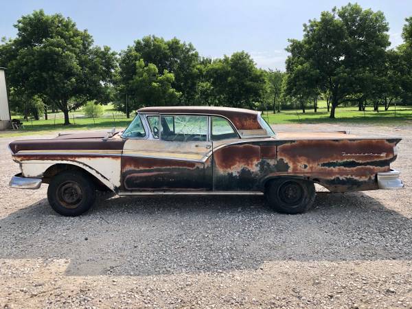 Project 1957 Ford Fairlane 500 Skyliner #154965 - cars & trucks - by... for sale in Sherman, NV – photo 2