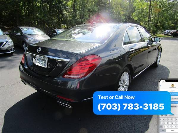 2015 MERCEDES-BENZ S-CLASS S 550 ~ WE FINANCE BAD CREDIT - cars &... for sale in Stafford, VA – photo 5