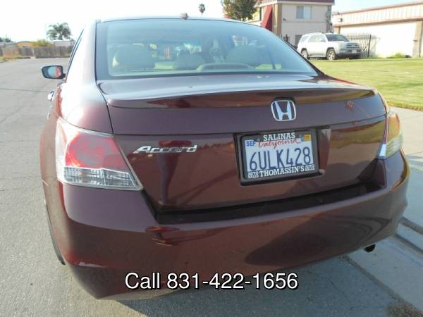 2008 Honda Accord Sdn 4dr I4 Auto EX-L - - by dealer for sale in Salinas, CA – photo 5