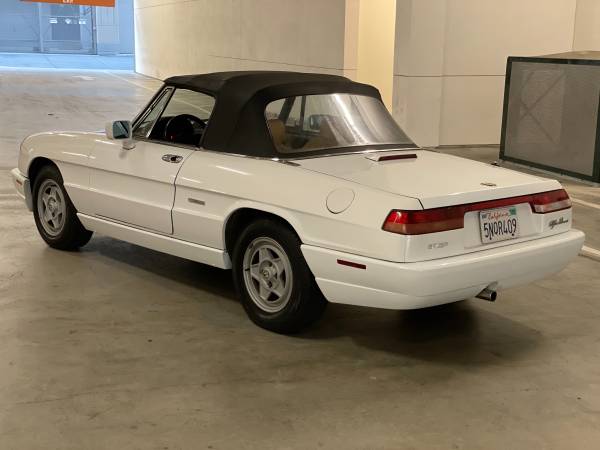 1991 Alfa Romeo Spider 5 Speed manual 88k Miles - - by for sale in Sunnyvale, CA – photo 9